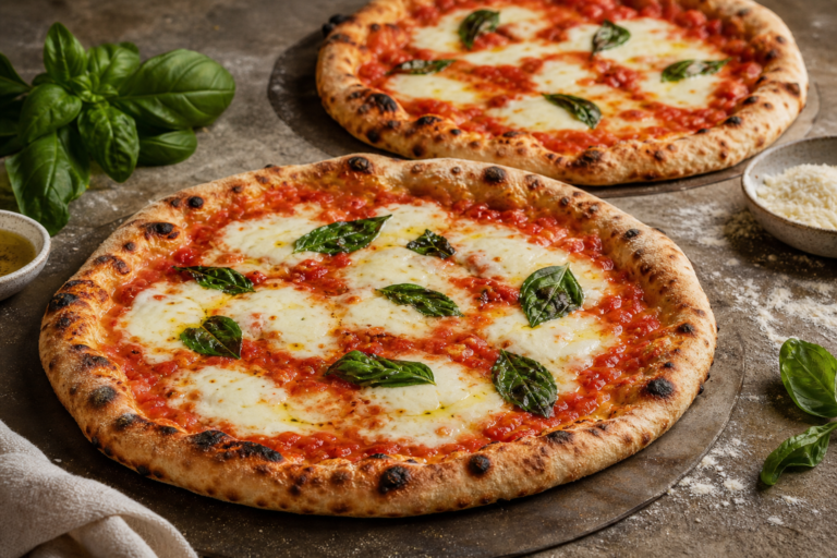 Pizza Margherita – klassinen italialainen pizza kotiuunissa